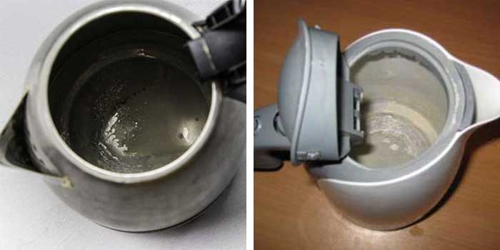 Как избавиться от накипи в электрическом чайнике с помощью соды
